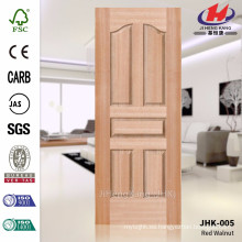 JHK-005 Modelo Hermoso Piel de puerta de nuez roja popular en Asia con alta calidad